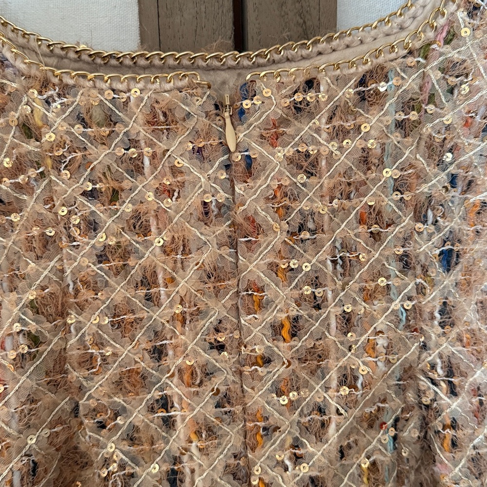 NWT Maeve Tweed Fit & Flare Mini Dress - Picture 8 of 11